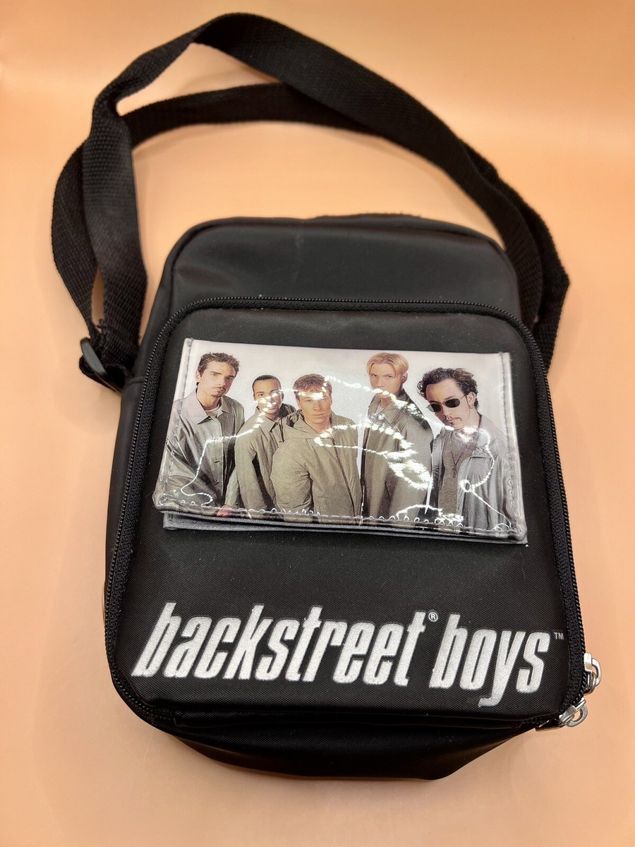Avon 2000 Backstreet Boys CD Holder & Walkman Crossbody Bag & 3