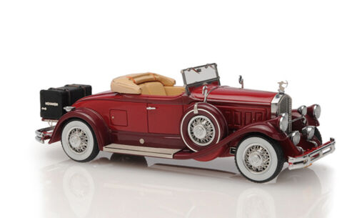 Esval Models Ltd Ed 1930 Pierce Arrow Model B Rdstr Top Down Red 1/43 Resin - Picture 4 of 9