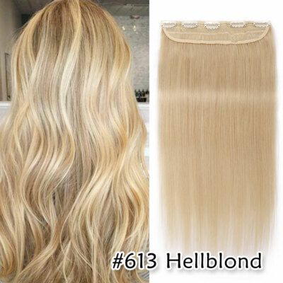Ein Tressen Echthaar Clip in Remy Echthaar Extensions Haarverlängerung Gesträhnt