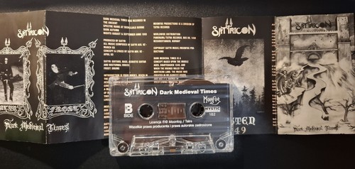 Satyricon – The Shadowthrone / Dark Medieval Times 1998 MC Tape - RARE! - Bild 2 von 2
