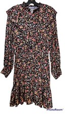NWT Boho Viscose Zara Floral Short Dress Sz S