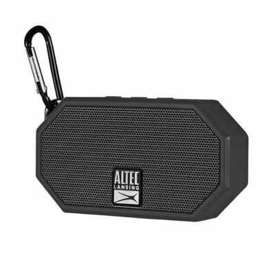 Altec Lansing Mini H20 Rugged Bluetooth Speaker IMW257-BLK-WM