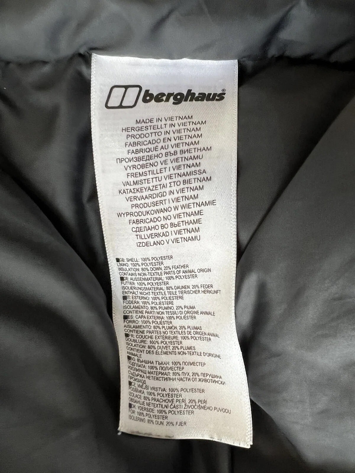 Berghaus Akka Down Jacket eBay