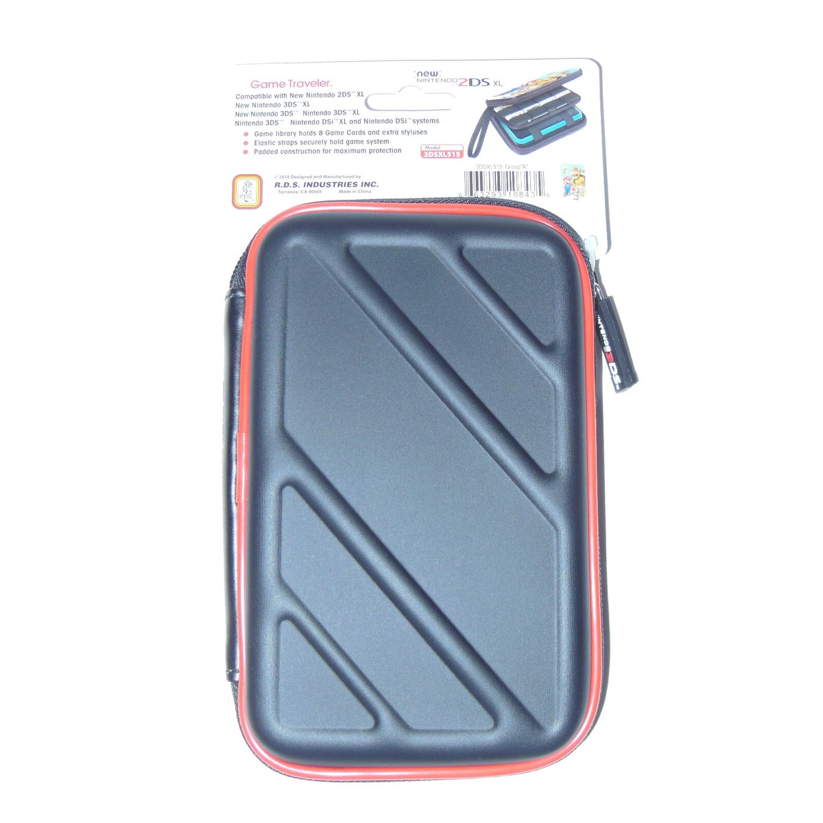 Nintendo 3DS/2DS XL RDS Game Traveler Super Mario Carrying Case