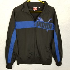 PUMA Sport Lifestyle Scarce Big Cat Spellout Full Zip Jacket  Men's Medium