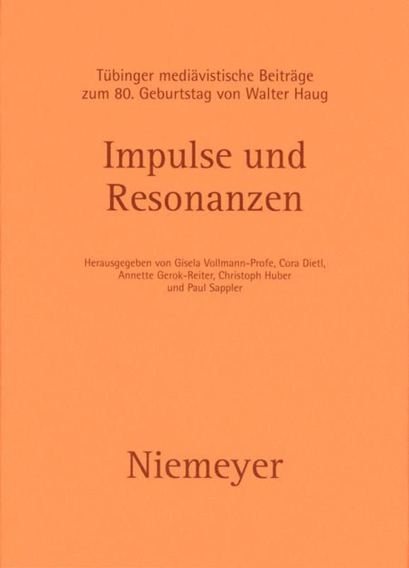 Thumbnail - Impulse Und Resonanzen | Buch | 9783484108103