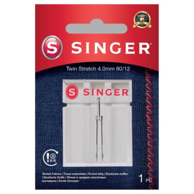 Singer Zwillingsnadel Stretch 2045 Stärke 80/4mm