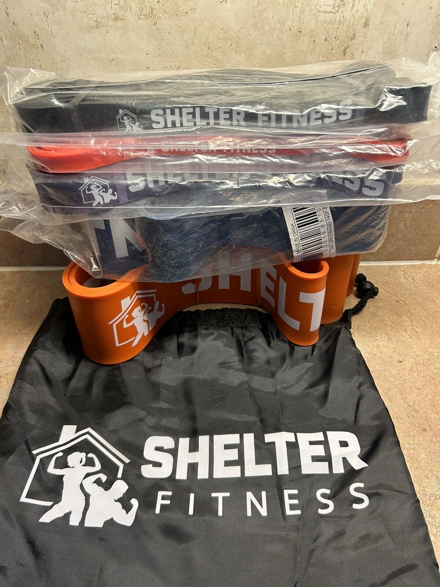 Shelter Fitness Resiband 500lb Mix Heavy Duty Resistance Bands