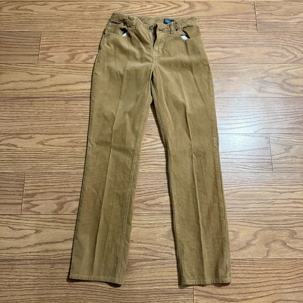 Polo Ralph Lauren Boys Straight Fit Cotton Corduroy Pant, Tan, 18