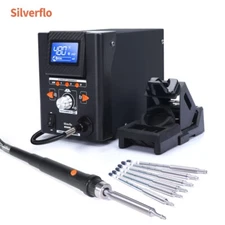 Silverflo 8509-I SMD Digital Hot Air Gun Desoldering Rework Station for PCB
