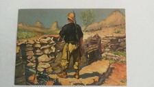 Cartolina Milizia MVSN "Soldato al confine della Patria" Africa Coloniale Guerra