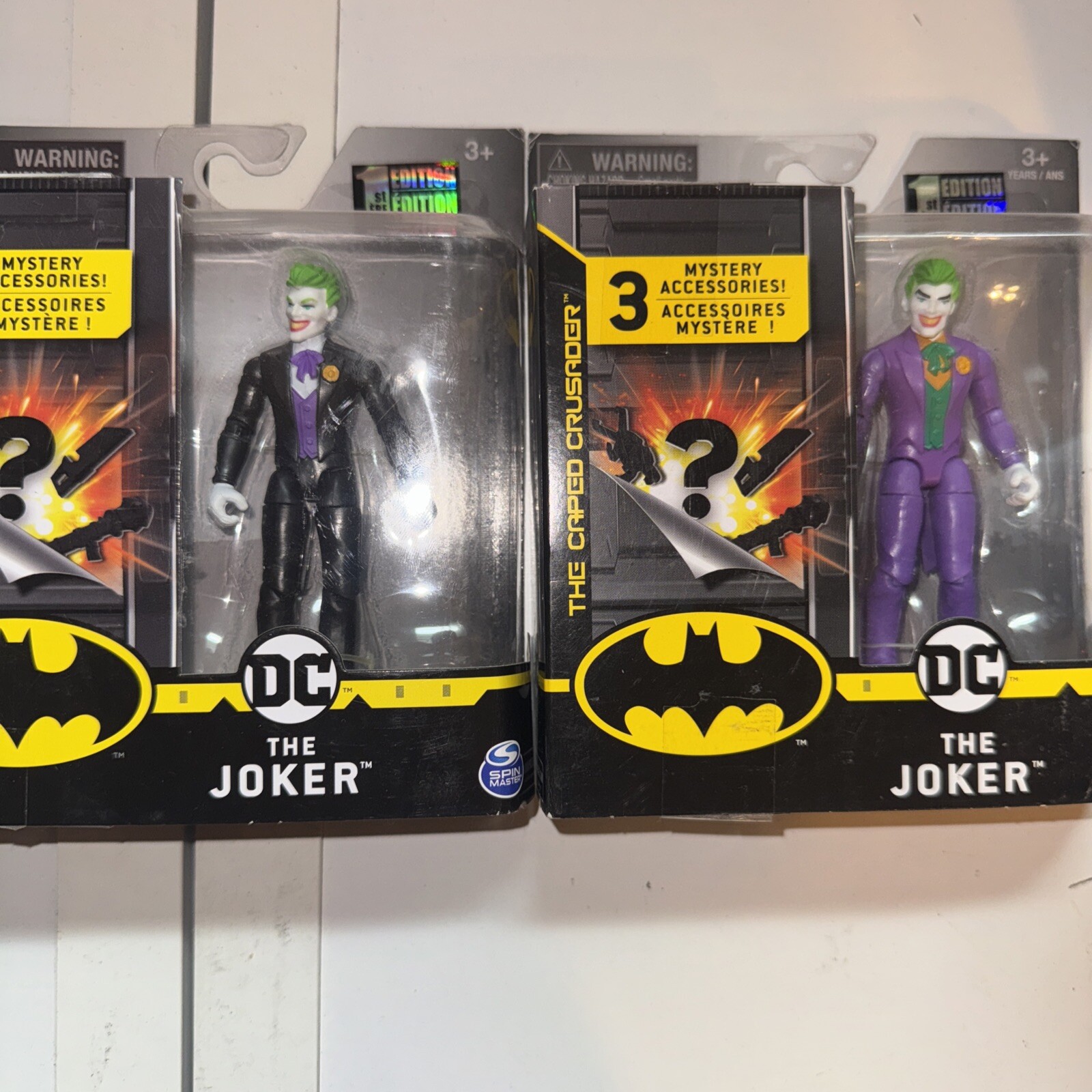 2020 Spin Master Joker DC Caped Crusader Action Figure Set