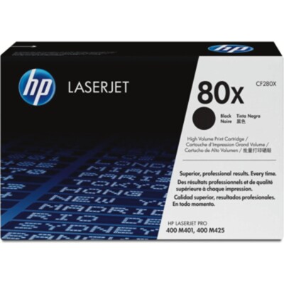 Hewlett Packard CF280X Schwarz Tonerkartusche für LaserJet Pro 400 M401 Serie