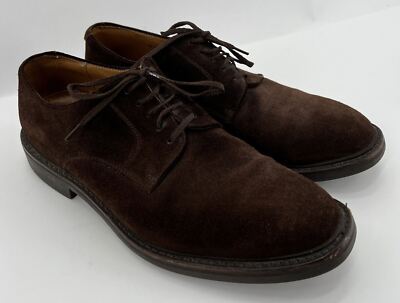 Lotus Of England C-169 Brown Suede Lace Up Oxford Shoes Mens Size 8.5 Amazon.com | CLOWSE Men main image 4