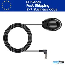 External Microphone 3.5mm For Car Radio Stereo GPS DVD Bluetooth Audio
