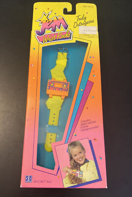 1987 HASBRO JEM WRIST ROCKS Truly Outrageous Watch