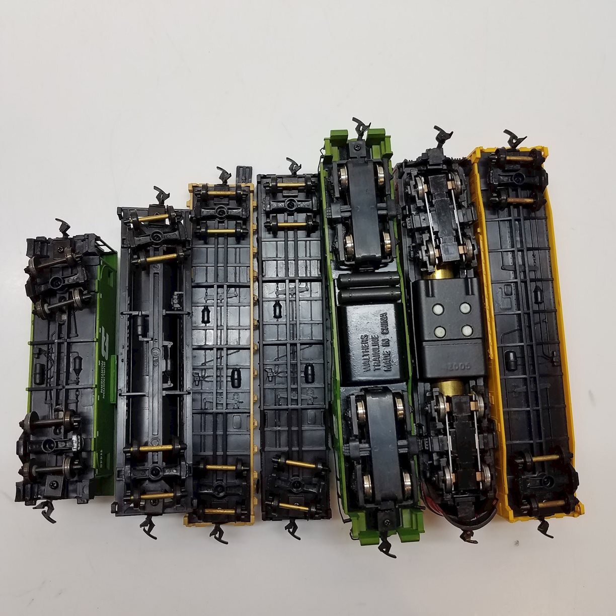 Lot of Assorted Miniature Toy Trains eBay