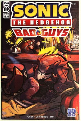 SONIC The HEDGEHOG BAD GUYS Comic Book IDW #2 Cover B October 2020 Bagged NEW