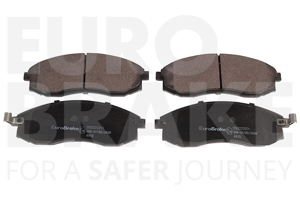 Eurobrake BremsbeläGe BremsklöTze FüR Nissan Maxima/Maxima QX IV A32 2.0-image