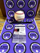 Dom DiMaggio Boston Red Sox Autographed Rawlings Baseball JSA COA #U42271