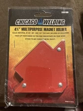Chicago Electric Red 4-3/4" Multipurpose Magnet Holder 1938