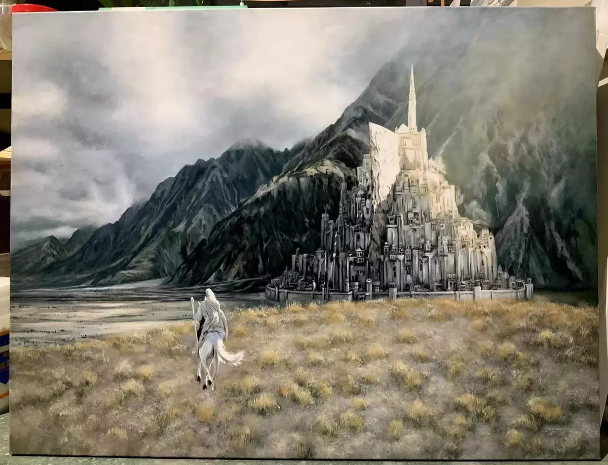 Art By-Products: Minas Tirith