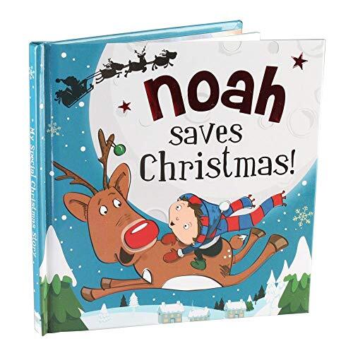 Noah Saves Christmas Personalized Storybook by H&H Fast Shipping