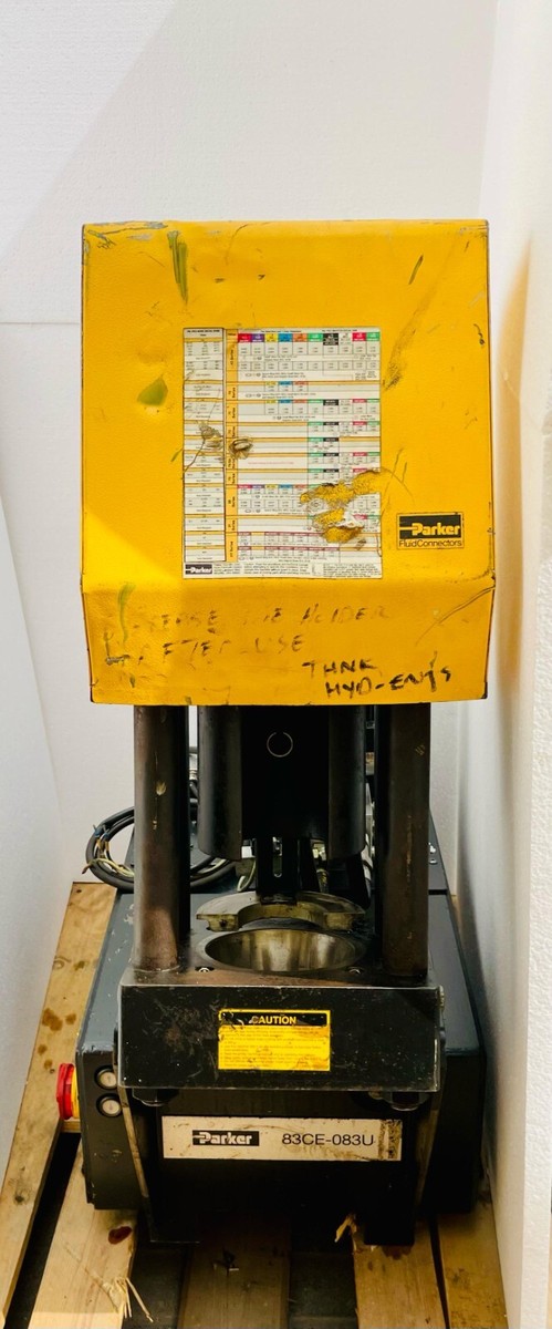 Parker50,75 まとめ売り Parker 83CE-083U Parkrimp 2 Hose Crimper/ Crimping Machine 400V
