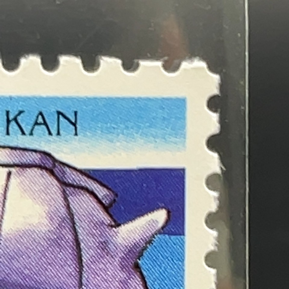 Shellder Pokemon Stamp Mini Card Anime TCG 1998 Shogakukan Nintendo ...