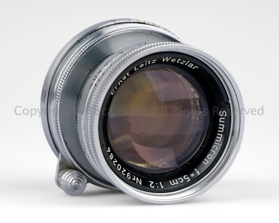 FIRST BATCH] Leitz Leica Summicron 50mm f/2 no. 920284 * LTM