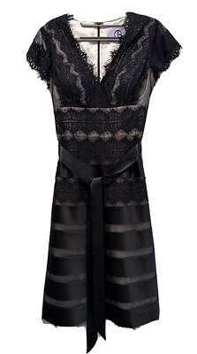 J S Collections Black Lace Dress Size 4 | eBay J S Collections Black Lace Dress Size 4 | eBay