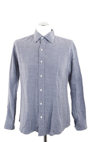 Cristaseya x Salvatore Piccolo Orange Stripe Mao Collar Shirt XS