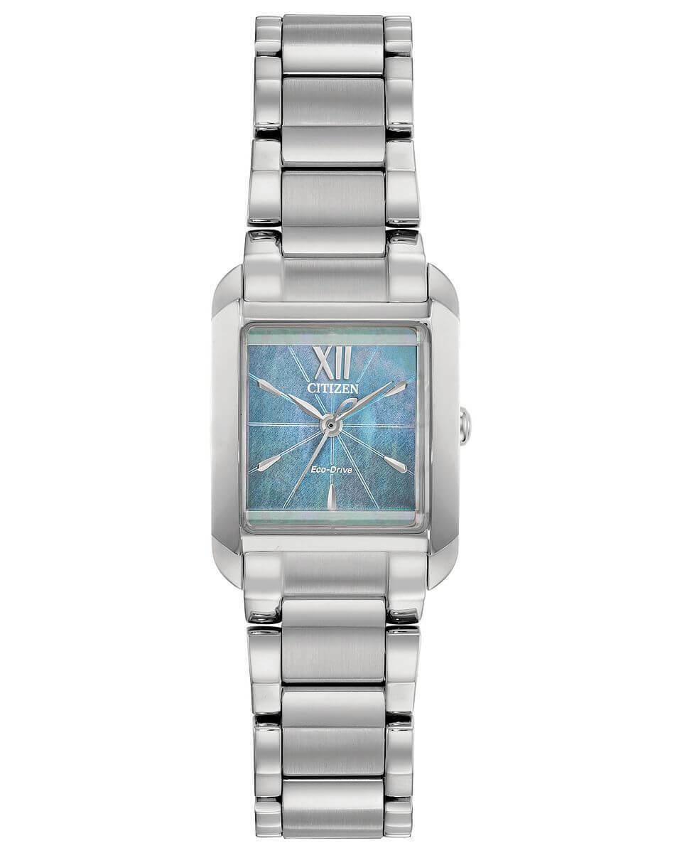 Citizen Eco-Drive L Bianca 28mm Stainless Steel Case with 