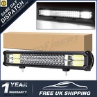 20 INCH LED Work Light Bar Pods Roof Spot Flood Lights Driving Lamp Off Road SUV