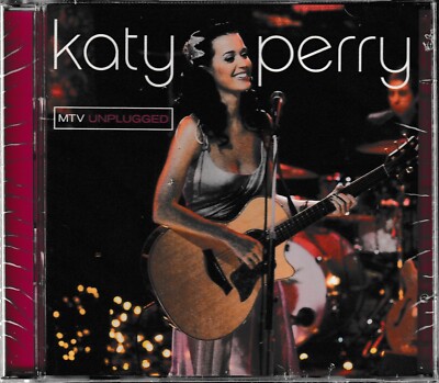 Katy Perry MTV Unplugged OOP Out-Of-Print CD & DVD Combo I KISSED A GIRL + 6