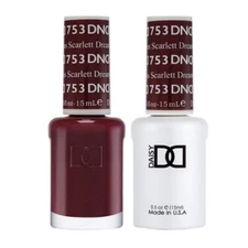 DND Soak Off Gel Polish and Nail Lacquer - 753 - Scarlett Dreams