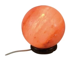 Crystal Salt Lamp Ball Night Table Lamp Suedlich Des Himalaya the Mountains