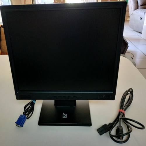 Ic Power Computer Monitor Hard to Find! Tested!! Vintage 2006 IC Power CM2017 Type L71C Computer ...