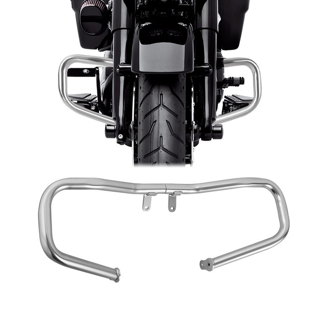 Chopped Front Engine Guard Fit For Harley Touring Road King Street