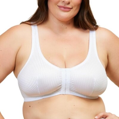 2 Leading Lady Marlene Front Close Wireless Leisure Sleep Bra 50DD/F/G Style 151