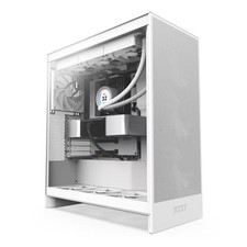 NZXT - H7 Flow 2024 Mid-Tower ATX PC Case - White