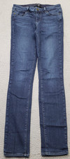 Paige Skyline Skinny Jeans Womens 27 Blue Denim Rayon Stretch Faded Medium Wash