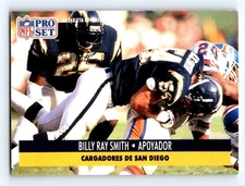 1991 Pro Set Spanish #646 Billy Ray Smith Fresh Break EX-EXMINT