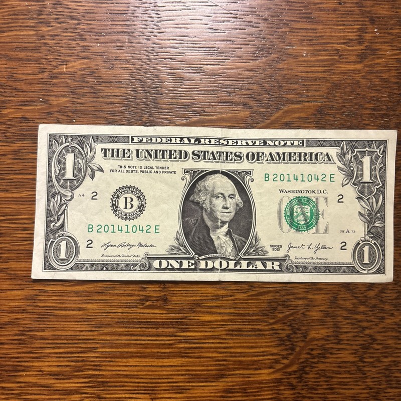  Birthday, Anniversary Note 10/24/2014 Fancy Serial Number B 20141042 E