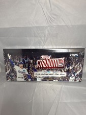 2025 Topps Stadium Club Baseball Hobby Box Factory Sealed