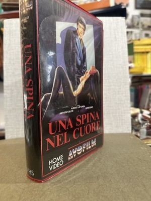 UNA SPINA NEL CUORE (1986) Vhs Ex Nol. Avofilm A. Lattuada A. Delon A. Lualdi