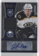 2013-14 Panini Select Rookie Jersey Auto 27/199 Jamie Tardif #201 Auto 3f2