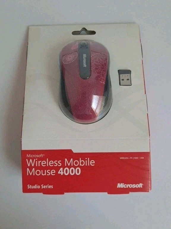 Microsoft Mobile 4000 Wireless BlueTrack Mouse 1383 SEALED NEW - Image 3 of 4