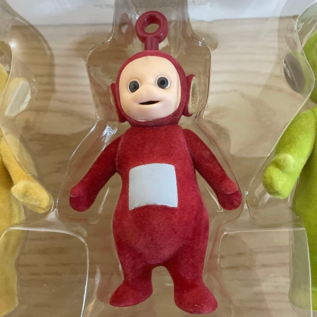 Golden Bear Teletubbies Posable Figures Vintage 1996 Figure w/Box