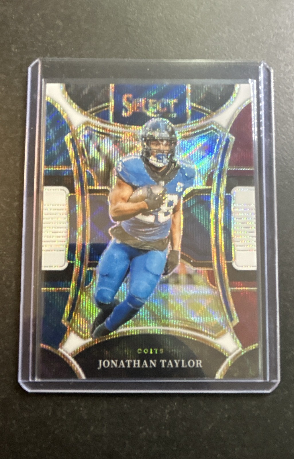 2023 Panini Select - Suite Level Jonathan Taylor #441 Tri-Color Prizm 061/149
